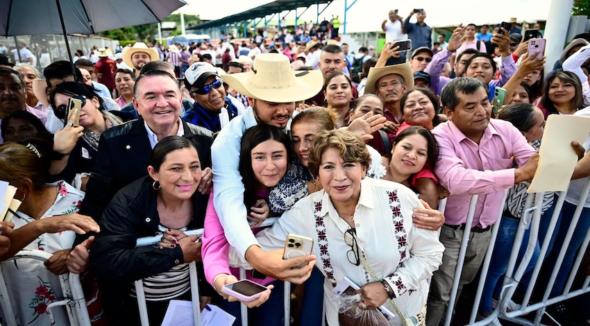 Delfina Gómez, Primer Informe de Gobierno 