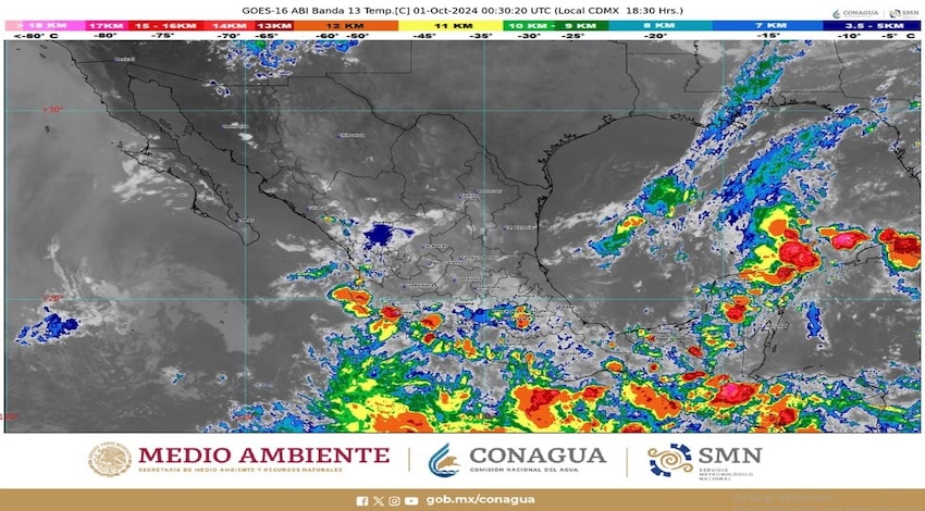 Depresión Tropical Once-E