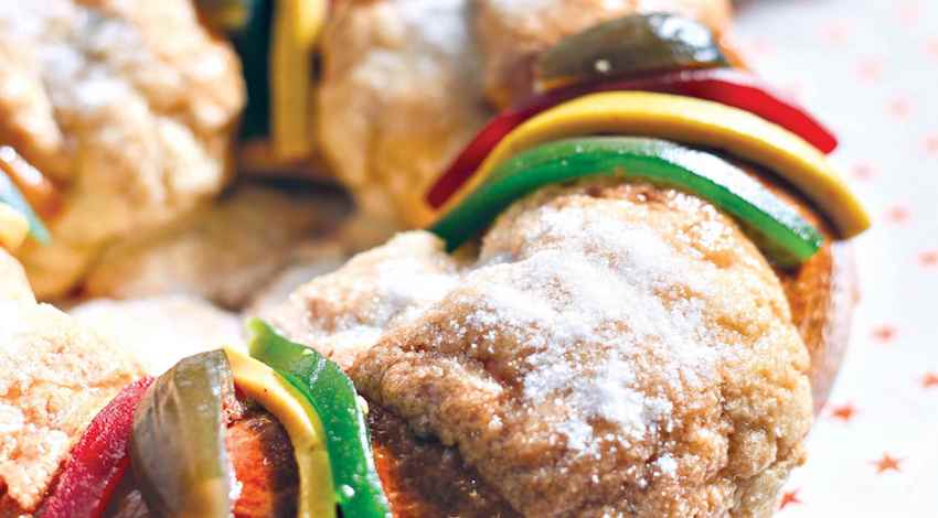 Acitrón Rosca de Reyes 