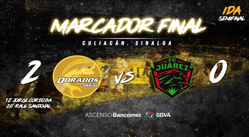 Dorados 2 FC Juárez 0