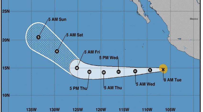 Tormenta Tropical Kristy