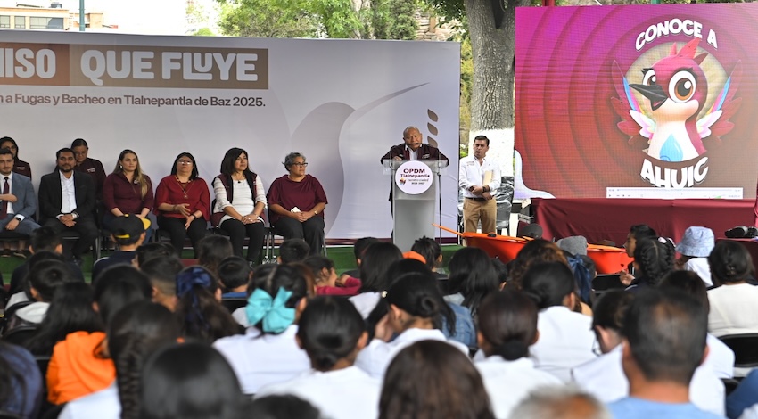 Arranca Programa de atención a fugas de agua y bacheo en Tlalnepantla 