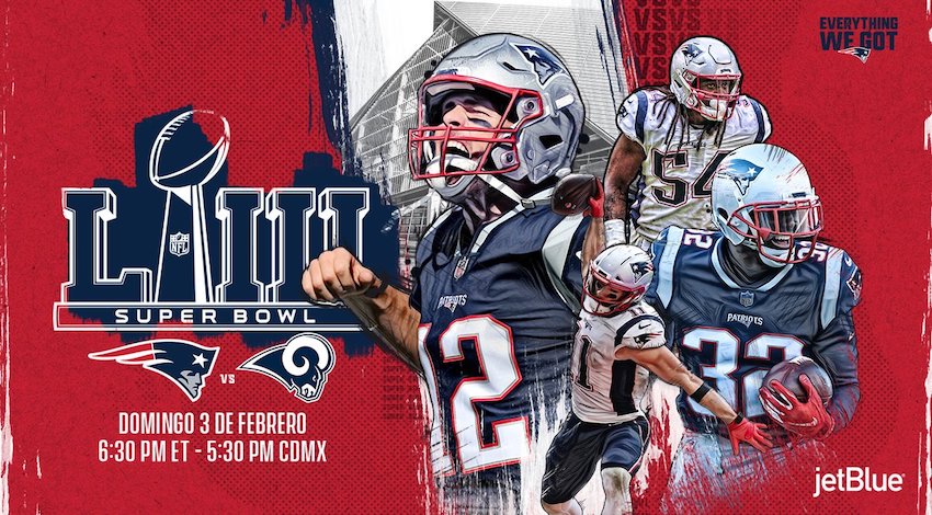 Patriotas va a Super Bowl LIII